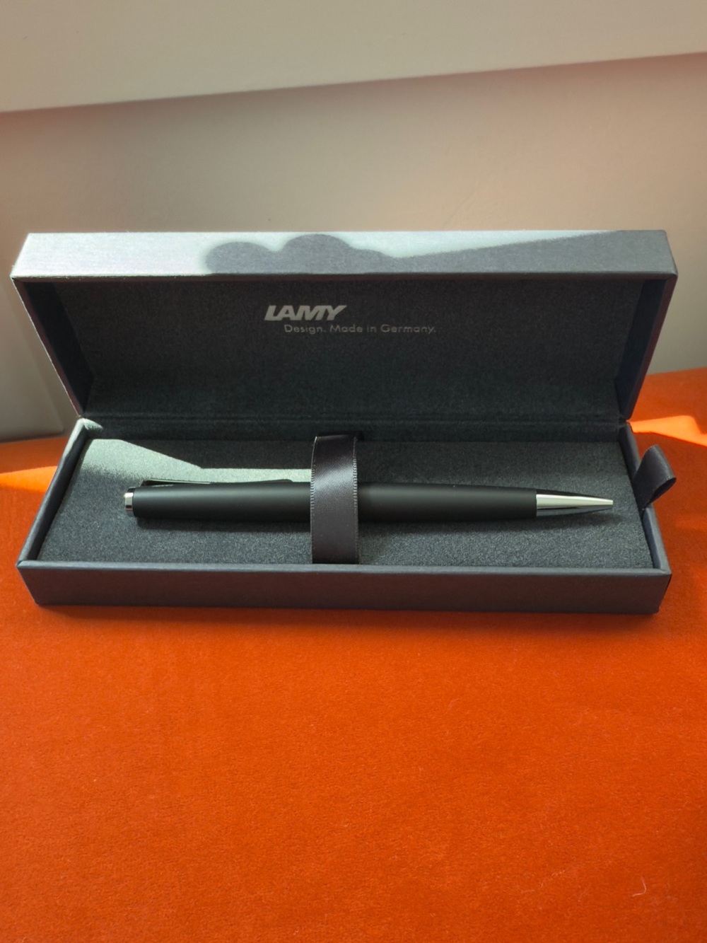 New LAMY studio ballpoint pen with case
